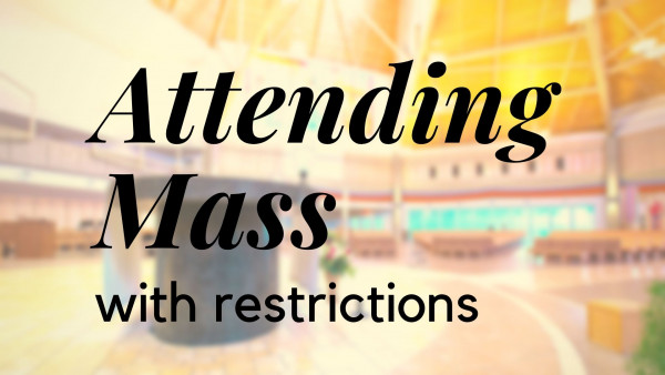 Attending Mass in person